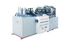 Paper cup forming machine